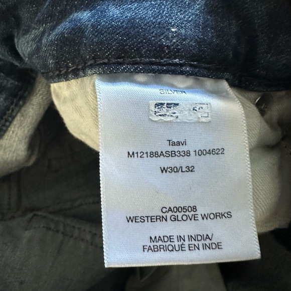 Men’s Silver Jeans ‘Tavi’ 30x 32 - Picture 2 of 2